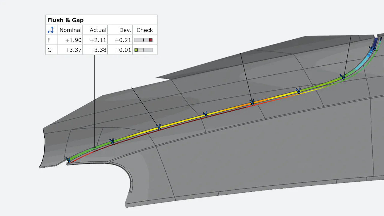 Zeiss Inspect Feature Curve Inspection