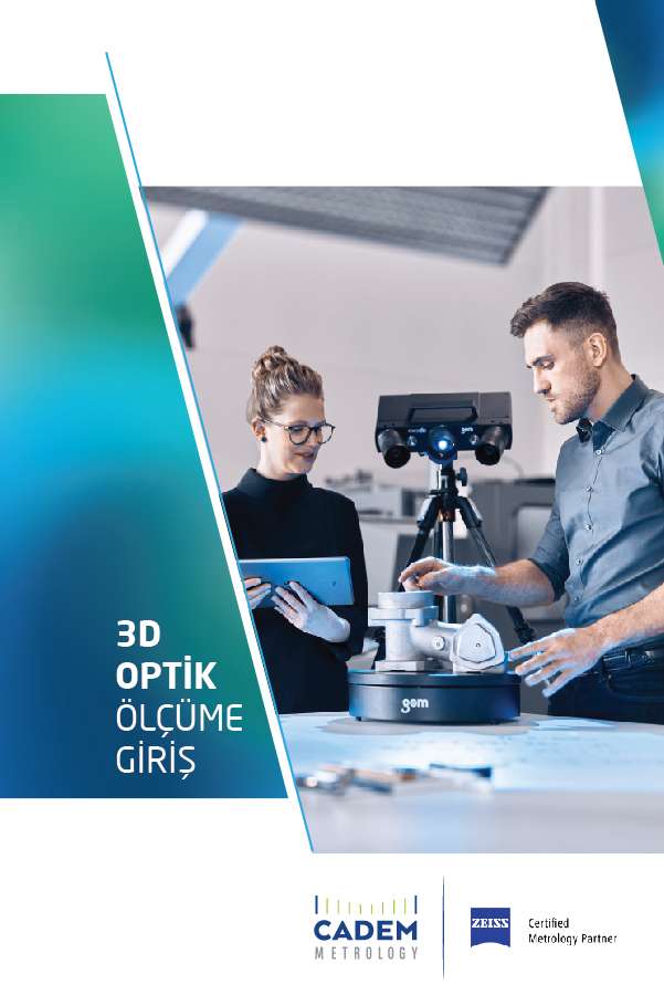 3D Optik Ölçüme Giriş - CADEM METROLOGY